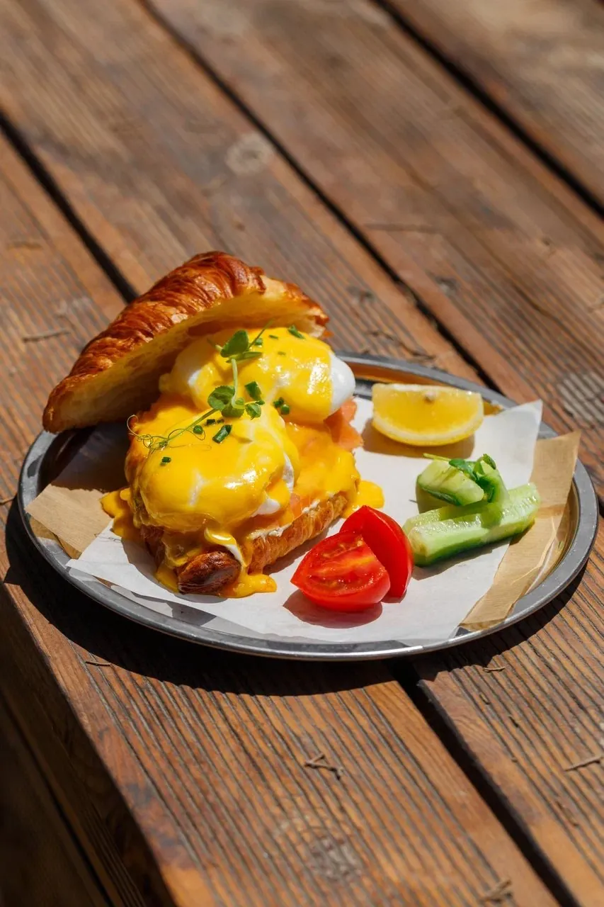 Smoked Salmon Croissant